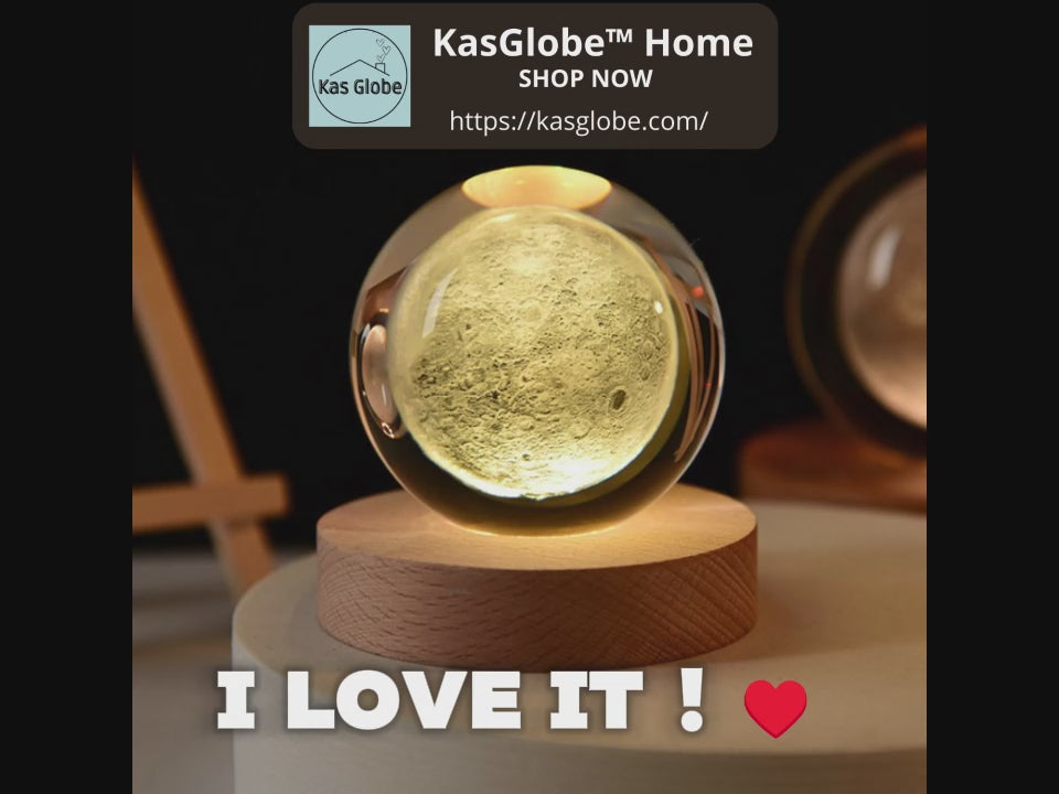 Luminious crystal Ball Night Light