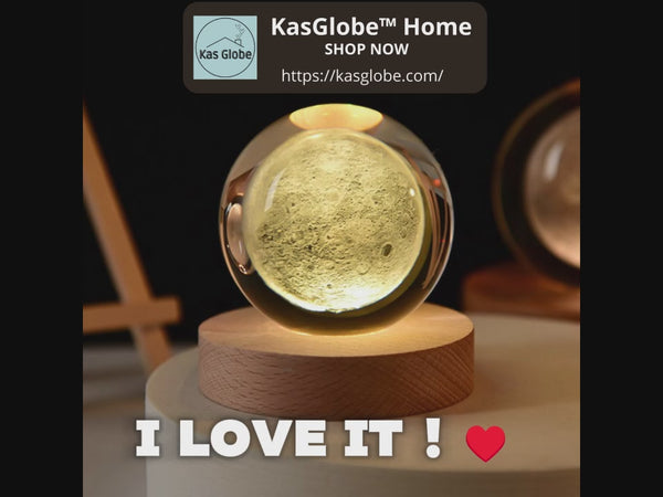 Crystal Ball Night Light - KasGlobe™️Home