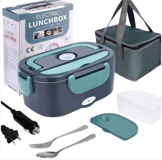 Insulated Electric Heating Lunch Box – Hot Meals Anytime, Anywhere
