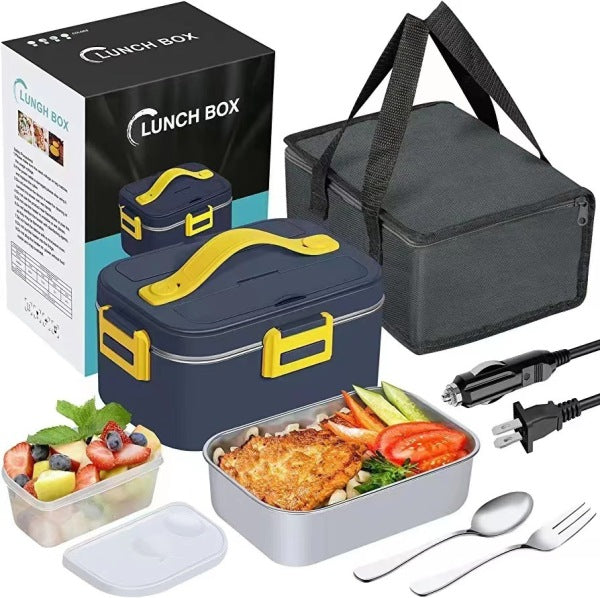 Home and Car Dual-Purpose Electric Heating Lunch Box – Hot Meals Wherever You Are